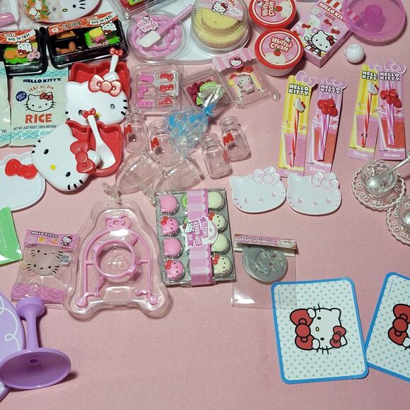 Hello Kitty MGA Make it Miniverse Food Lot Sanrio Parts Toy Barbie Y2K Miniature - Picture 10 of 16